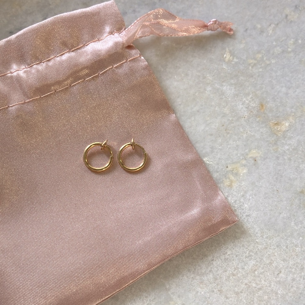 Gold Hoop Earrings